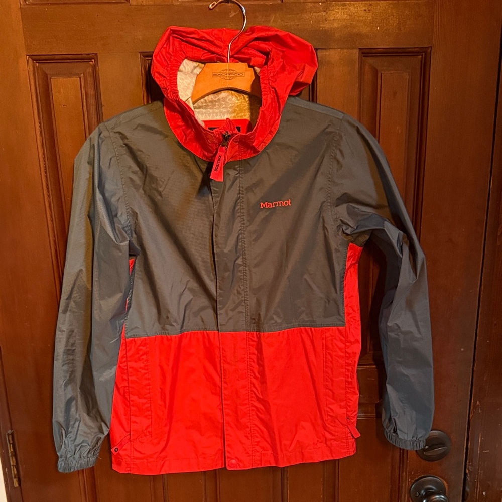 Marmot Kids Two-Tone very Berry/Arctic Navy Precip Eco Raincoat